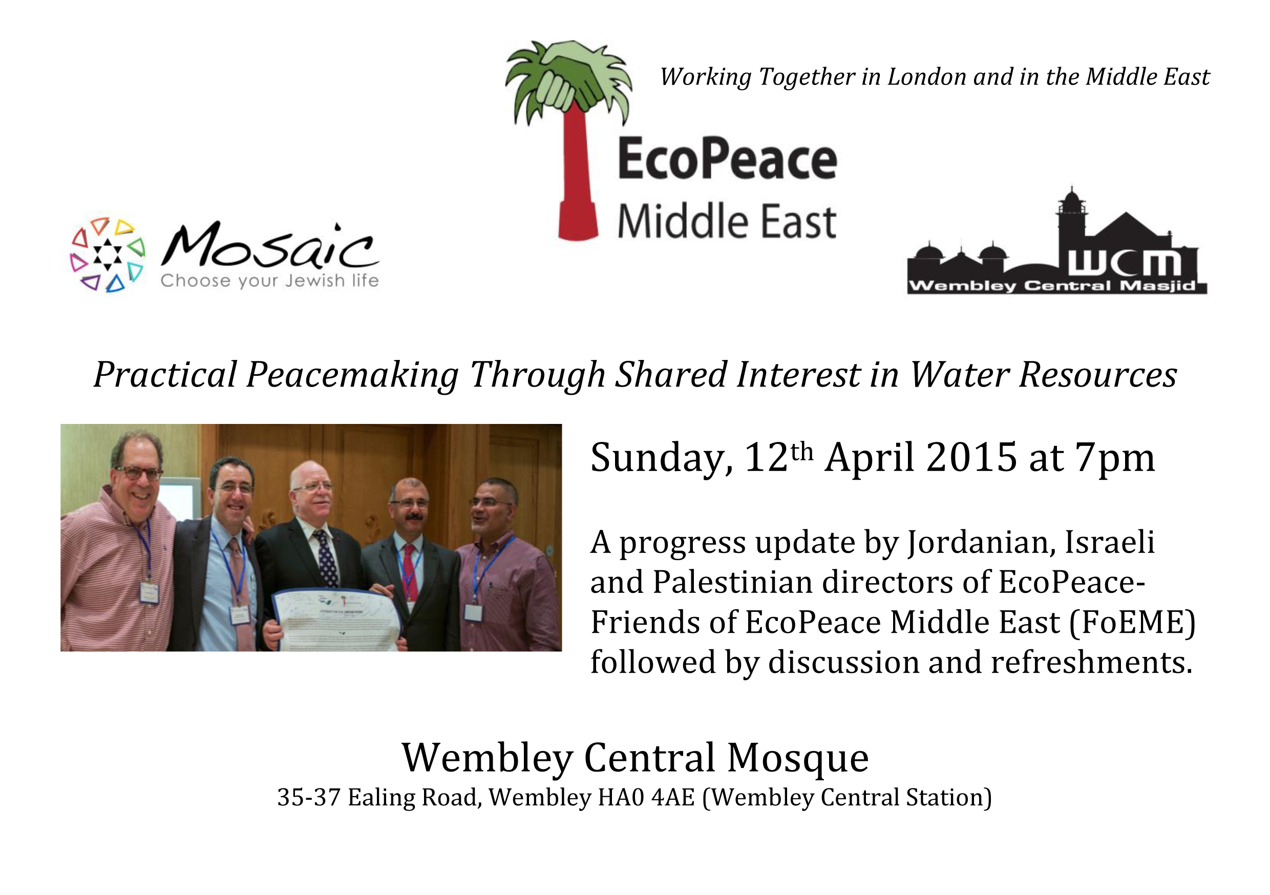 FoEME April 12 2015 Event