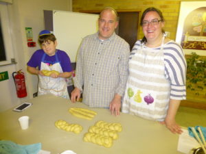 The Freeman family with their Challot - photo by Jane Prentice 